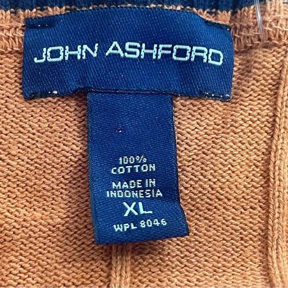 John Ashford V-Neck Pullover Sweater NWT Extra Large - Picture 6 of 9